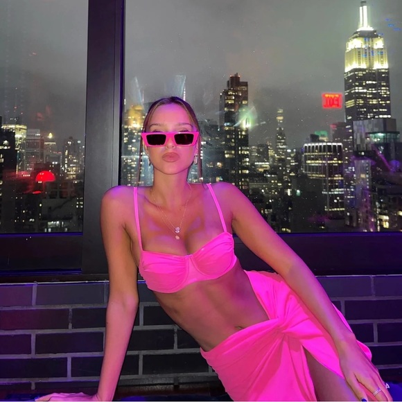 BANANHOT AGAM SKIRT PINK - Picture 4 of 6